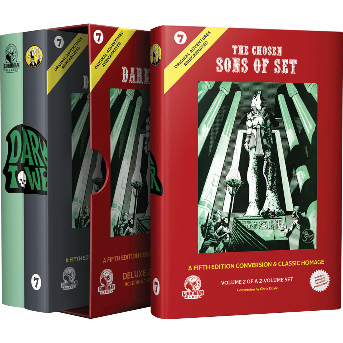Image of Original Adventures Reincarnated: #007 - Dark Tower (3 -Volume Slipcased Set)