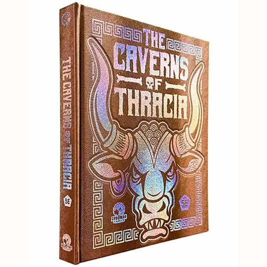 Original Adventures Reincarnated: #009 Caverns of Thracia - Limited Edition Minotaur Hide Cover