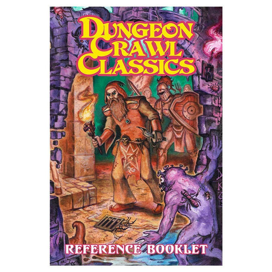 Image of Goodman Games Dungeon Crawl Classics RPG Reference Booklet GMG5149