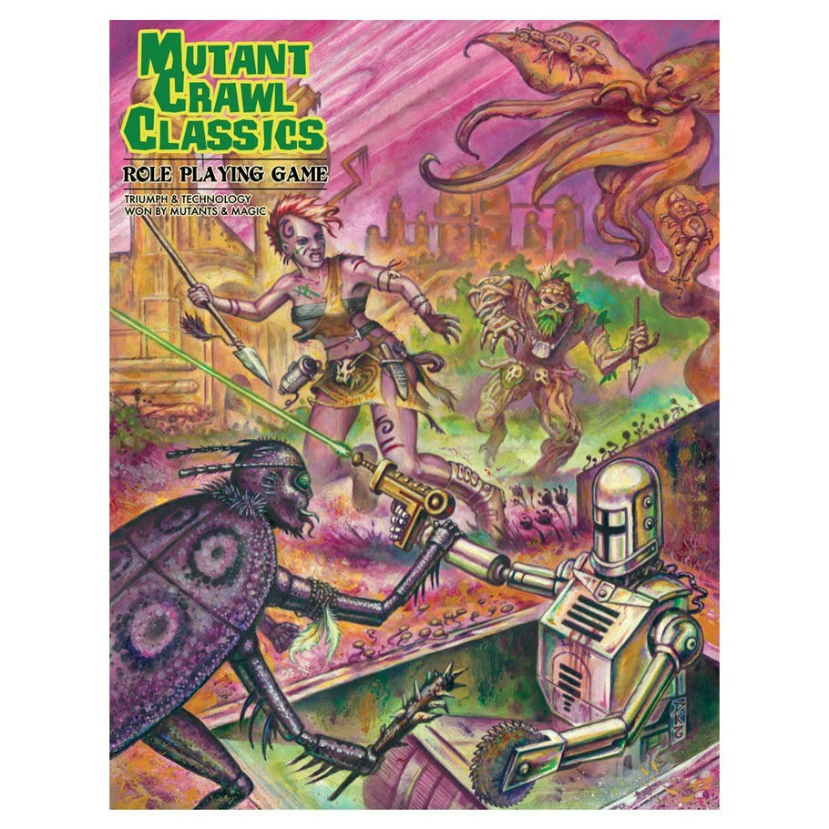 Image of Mutant Crawl Classics RPG MCC Core Rulebook GMG6200 (Hardcover)