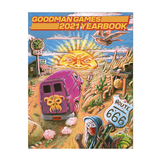 Image of Goodman Games Dungeon Crawl Classics DCC 2021 Yearbook GMGGC21