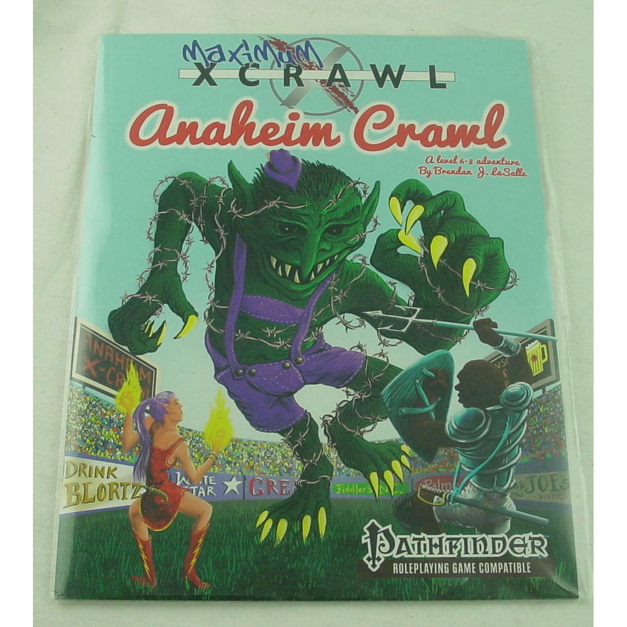 Image of Pathfinder RPG: Anaheim Crawl Gencon 2105 Maximum Xcrawl Adventure GMGP2005