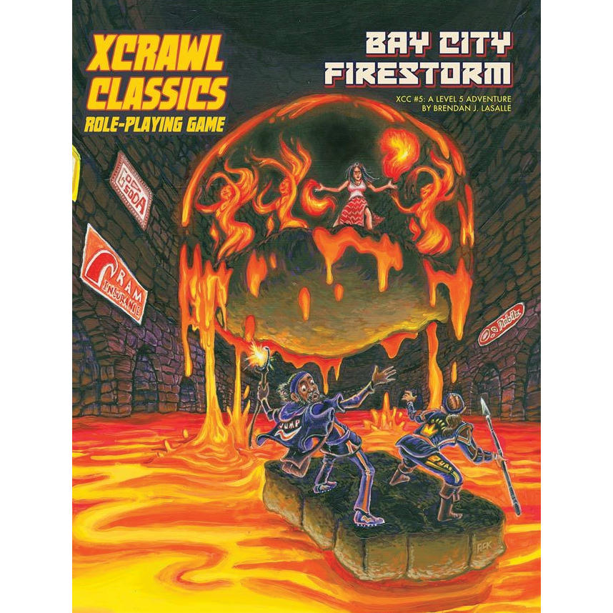 Image of Xcrawl Classics RPG: #005 - Bay City Firestorm