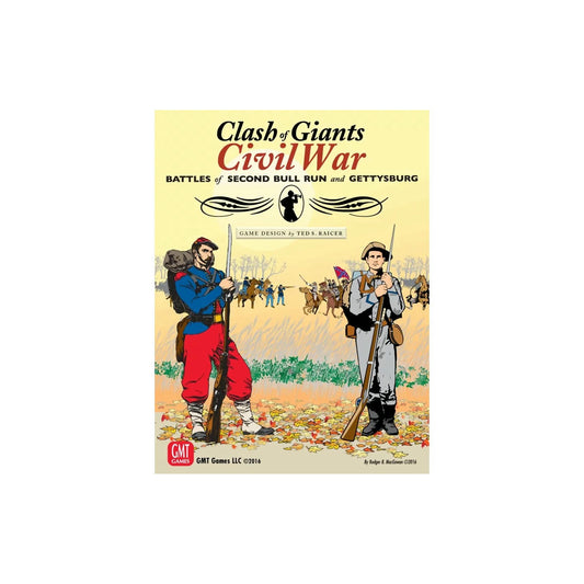 Image of Clash of Giants Civil War: Battles of Bull Rub & Gettysburg War Game GMT1603