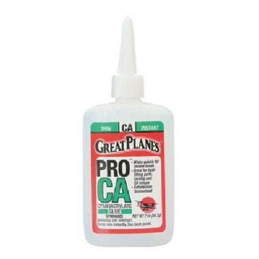 Image of Great Planes Pro CA Glue 2 oz Thin GPMR6003