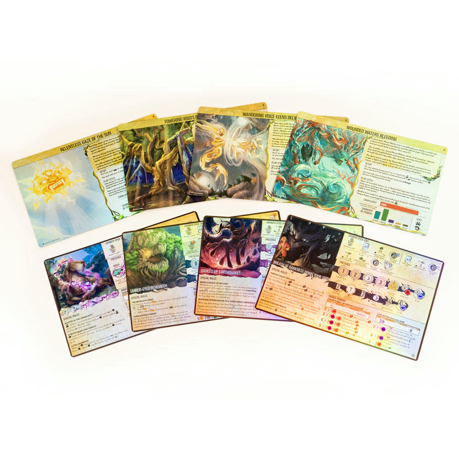 Image of Spirit Island: Nature Incarante Foil Panels Set Greater Than Games GTGSISL-FLNI