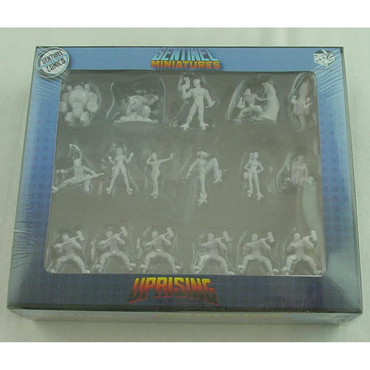 Image of Sentinel Tactics Uprising UNPAINTED Miniatures Set GTGSMIN-UPRS