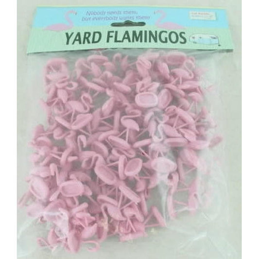 Image of Trailer Park Wars: 100 Pink Yard Flamingos by Gut Bustin Games GUT1003