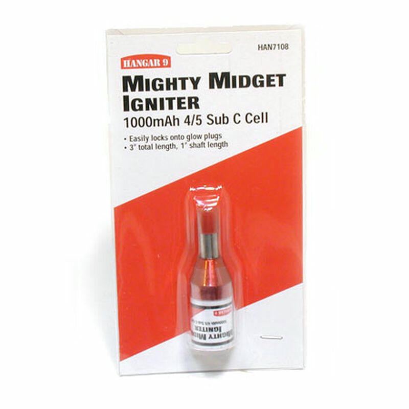 Image of Hangar 9 Mighty Midget 1800mAh Glow Igniter HAN7108