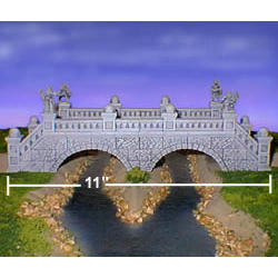 Image of Hirst Arts #53 Gothic Traveller's Bridge Fantasy Miniatures Mold HIR053