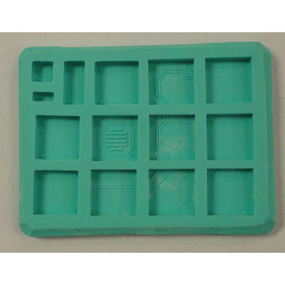 Image of Hirst Arts Starship Deck Floor Tiles Sci-Fi Miniatures Scenery Mold HIR270