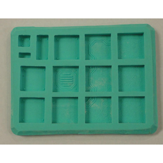 Image of Hirst Arts Starship Deck Floor Tiles Sci-Fi Miniatures Scenery Mold HIR270