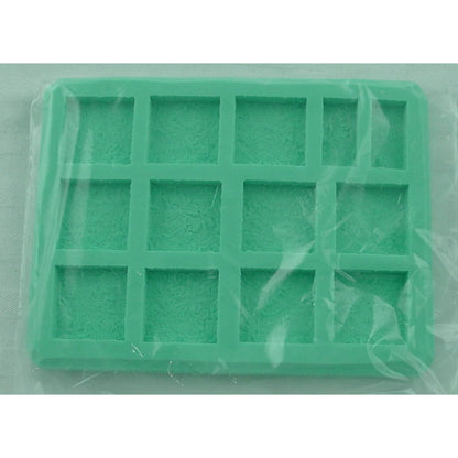 Image of Hirst Arts #284 1 Grass Tiles Fantasy Miniatures Scenery Mold HIR284