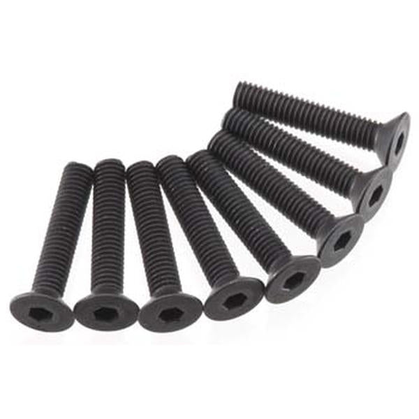 Image of Flat Head Screw M3X16mm (Hex Socket/8pcs)