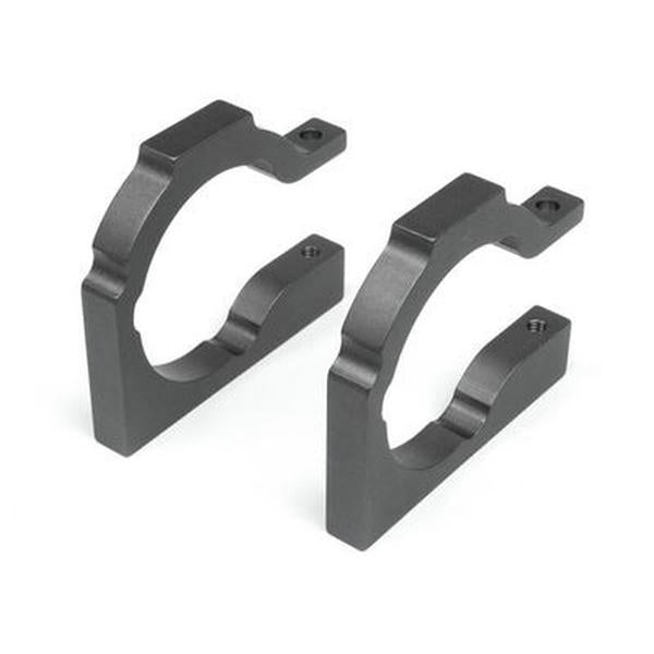 Image of HPI Savage Flux HP Motor Mount Plate 8mm Gray HPI100903