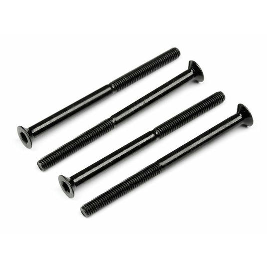 Image of HPI Racing Pulse 4.6 1/8 Scale Buggy Button Head Screw Shafts (4pcs, M3x20x45mm)