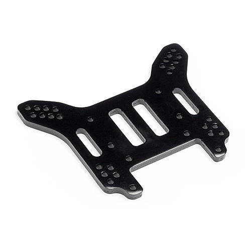 Image of Rear Shock Tower 4mm Black (Trophy Buggy)