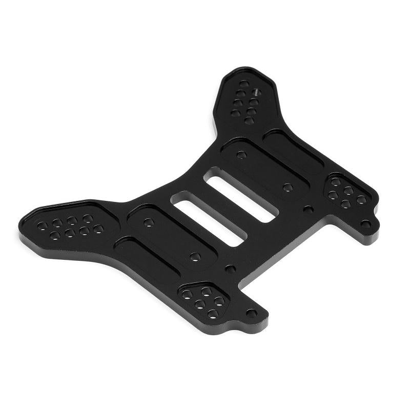 Image of Rear Shock Tower 7075 4mm Black (Trophy Buggy) (Opt)