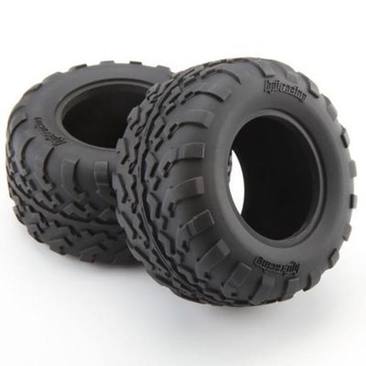 Image of HPI Racing Savage XS Flux/Firestorm/MT2 GT2 Tires D Compound 2.2 (2) HPI105282
