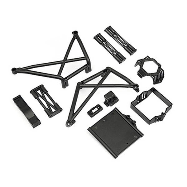 Image of HPI Racing Super 5SC Flux Roll Bar/ESC Mount Set HPI106309