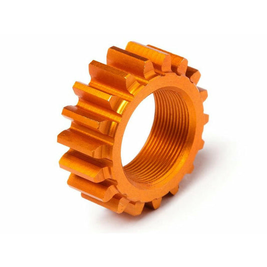 Image of HPI Nitro RS43 18Tx12mm (1M) Orange Threaded 2-Speed Pinion Gear HPI106630