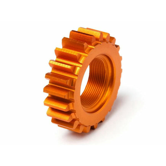Image of HPI Nitro RS43 22Tx12mm (1M) Orange Threaded 2-Speed Pinion Gear HPI106631