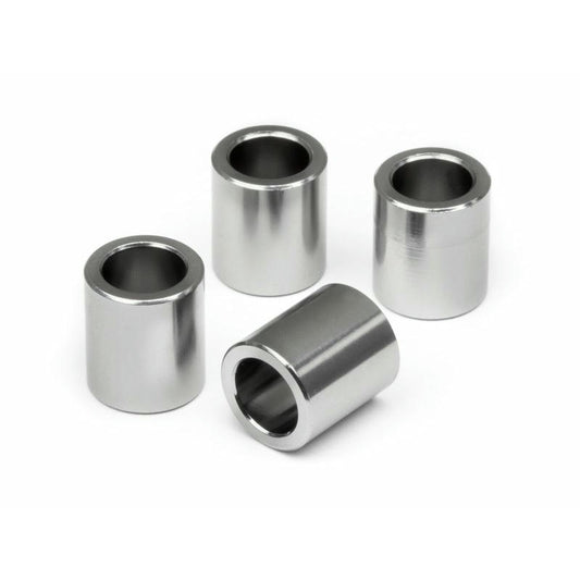 Image of HPI Racing Savage XL Monster Truck 8x12x14mm Gunmetal Spacers (4pcs) HPI113002