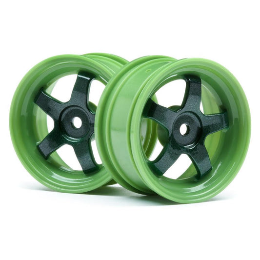 Image of Work Meister S1 Wheel Green 26mm (0mm Offset/2pcs)