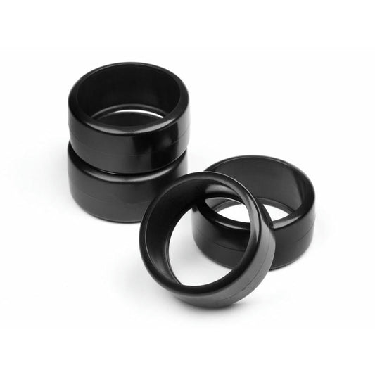 Image of HPI Racing Micro RS4 1/18 Touring Car Slick Drift Tires (17.5mm, 4pc) HPI114382