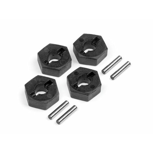 Image of HPI Racing 12mm Wheel Hex Hub Set w/Pins (4pcs) HPI115308