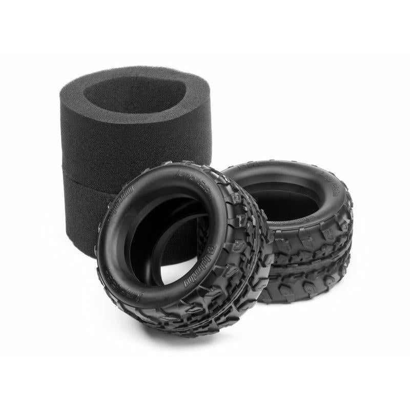 Image of HPI Racing Jump T2.8 Truck Tires for 2.8 Wheels (2pcs) HPI115315 4.5OD