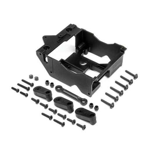Image of HPI Savage Flux XL Monster Truck Steering Servo Mount Set HPI116362