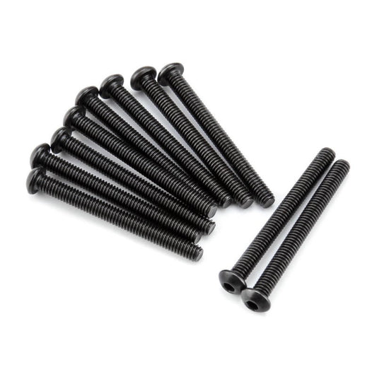 Image of Button Head Screw M2.5X25mm (Hex Socket/10pcs) Venture