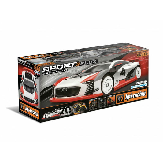 Image of RS4 Sport 3 Flux Audi E-Tron Vision GT RTR 1/10th 4WD Touring Car HPI160202