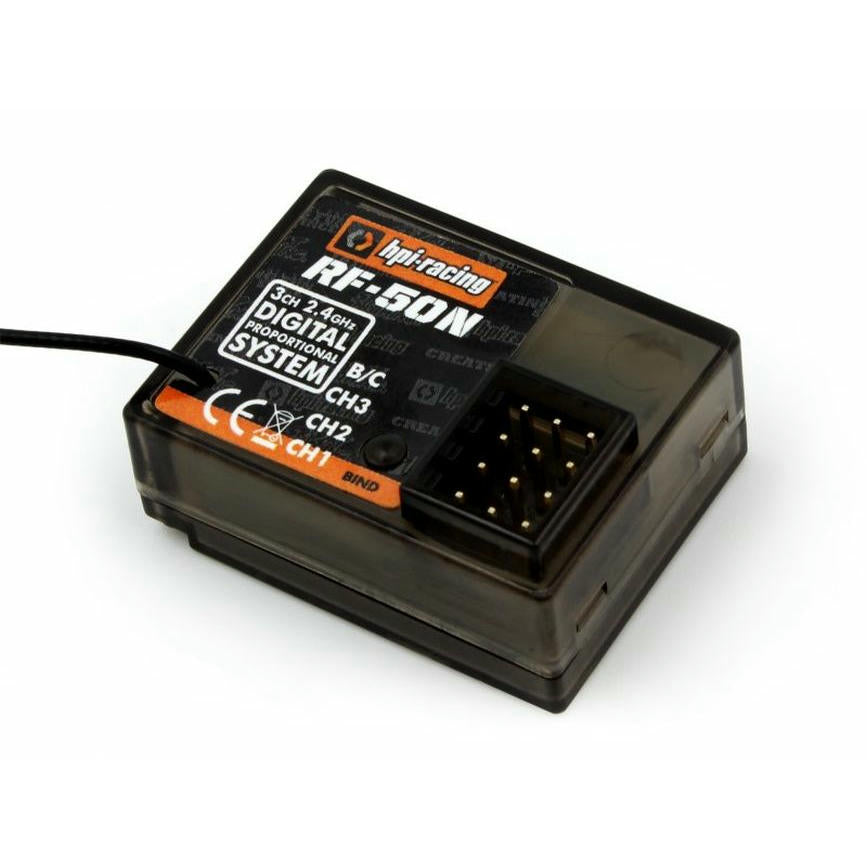 Image of HPI Racing RF-50N 3-Channel 2.4Ghz Surface Receiver HPI160305