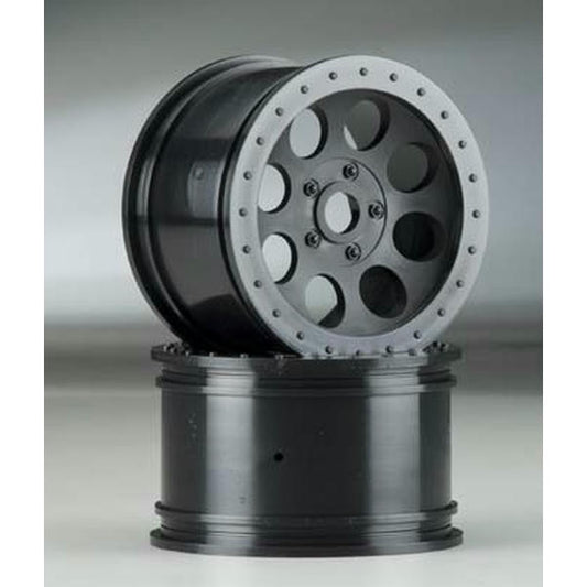 Image of HPI Racing Mag-8 Wheel Black 83x56mm 17mm (Savage/Hellfire) HPI3186