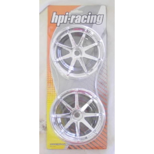 Image of HPI Racing Blast Wheel Chrome 115x70mm 7 inch (2) Savage/Revo/Warhead/T-Maxx