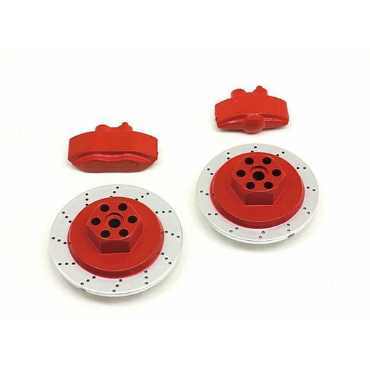 Image of HPI Racing 1/10th Scale E10 Brake Disc & Caliper Set (2pcs) HPI33450