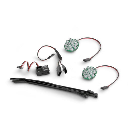 Image of LED Light With Battery Indicator Set (White)