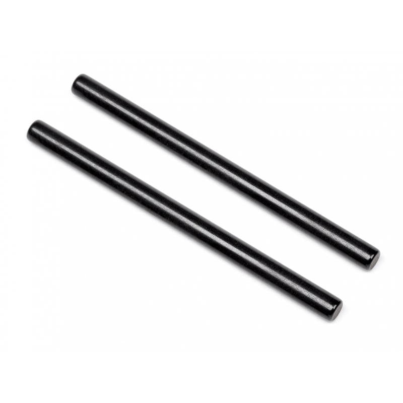 Image of Suspension Shaft 3X44mm Black (Rear/Outer) Vorza Flux