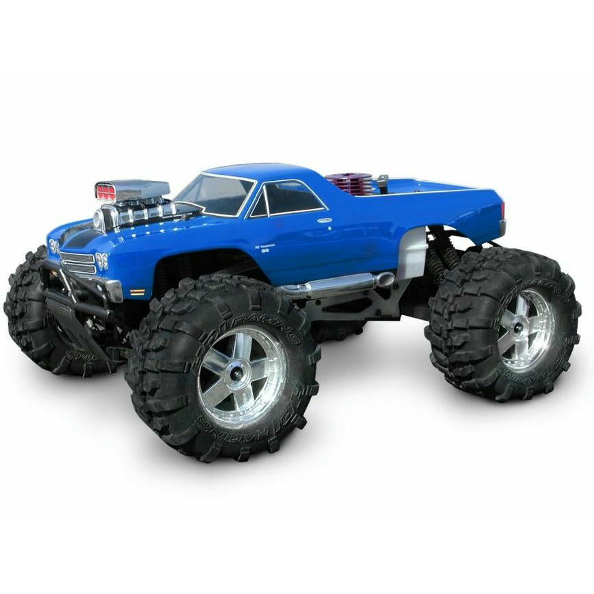 Image of El Camino SS Clear (Unpainted) Lexan Body for 1/8th HPI Savage Trucks HPI7177