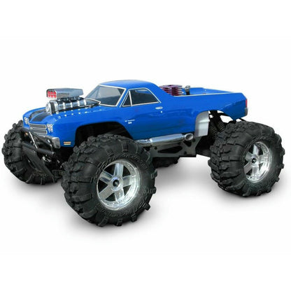 Image of El Camino SS Clear (Unpainted) Lexan Body for 1/8th HPI Savage Trucks HPI7177