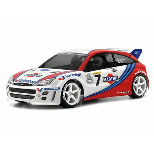 Image of HPI Racing Ford Focus WRC 200mm 1/10 Clear Touring Car Body HPI7412
