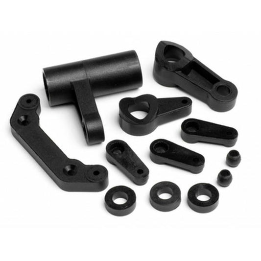 Image of HPI Racing E-Savage Monster Truck Steering Parts Set HPI82012