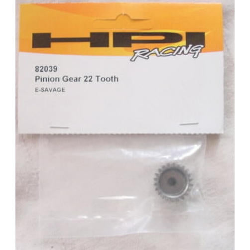 Image of HPI Racing Pinion Gear 22T 0.8M/32P fits 3.175mm shaft HPI82039