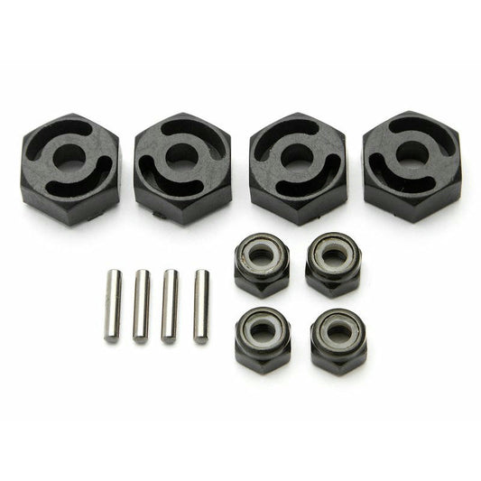 Image of HPI Racing Sprint 12mm Hex Wheel Hubs, Pins, & Nuts HPI85003