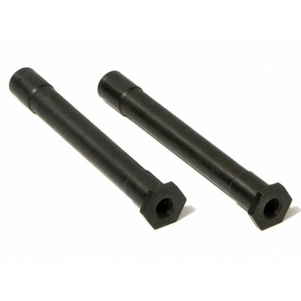 Image of HPI Racing Savage Steering Crank Post 6x49mm Black (2) HPI86090