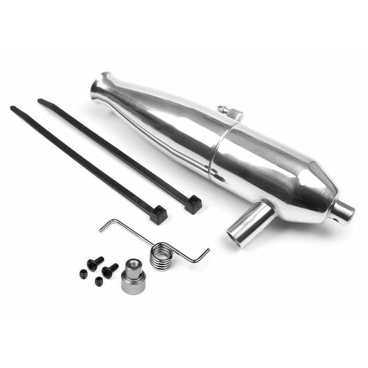 Image of HPI Savage Polished Aluminum Tuned Pipe HPI86138