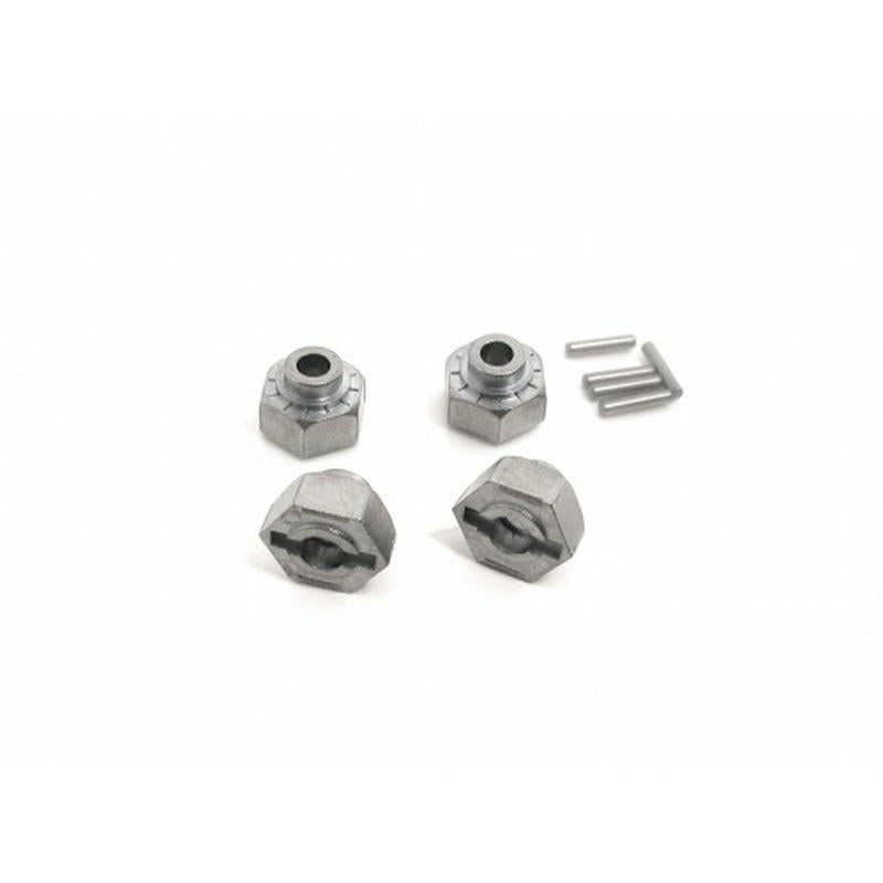 Image of HPI MT2/MT/Nitro Rush 12mm Aluminum Hex Adapters (4pcs) HPI86349