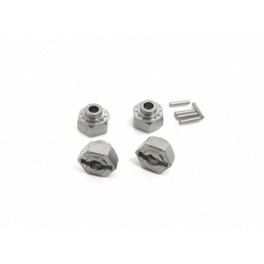 Image of HPI MT2/MT/Nitro Rush 12mm Aluminum Hex Adapters (4pcs) HPI86349